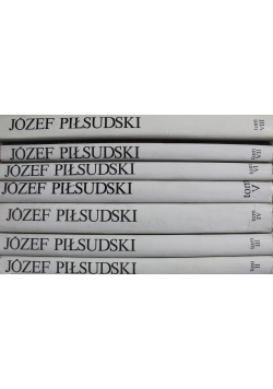 Józef Piłsudzki 7 Tomów reprint 1937r