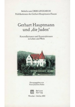 Gerhart Hauptmann und 'die Juden'
