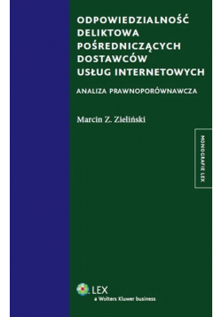 Odpowiedzialność deliktowa pośredniczących dostawców usług internetowych