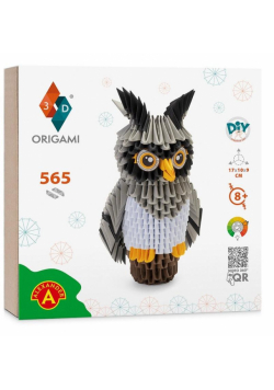 Origami 3D Sowa