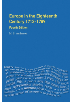 Europe in the Eighteenth Century 1713-1789