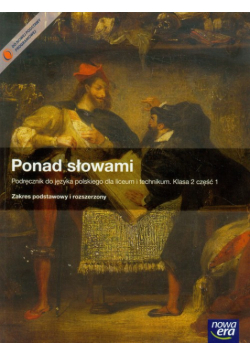 Ponad słowami 2 Język polski Podręcznik z płytą CD część 1