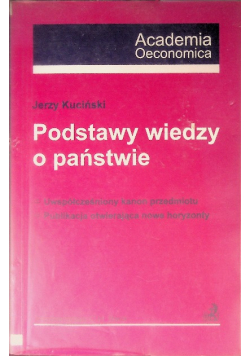 Podstawy wiedzy o państwie