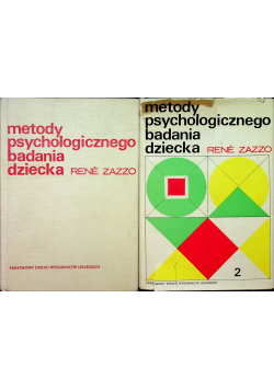 Metody psychologicznego badania dziecka 2 tomy