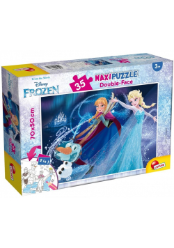 Puzzle dwustronne Supermaxi 35 Frozen