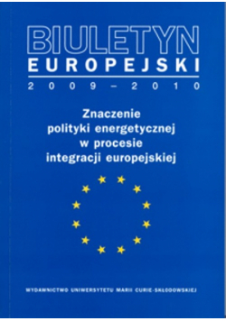 Biuletyn Europejski 2009-2010