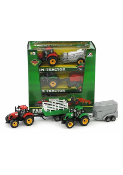 Traktor z maszyną rolniczą lub przyczepą MIX