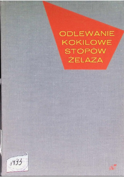 Odlewanie kokilowe stopów żelaza