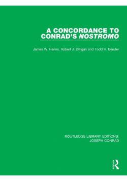 A Concordance to Conrad's Nostromo