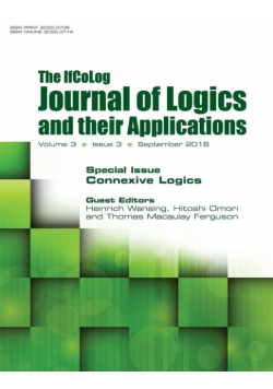 IfColog Journal of Logics and their Applications. Volume 3, number 3