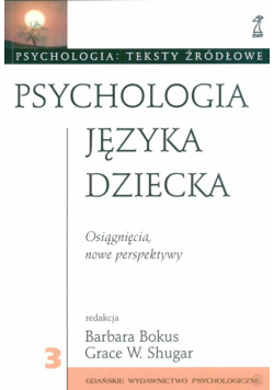 Psychologia języka dziecka
