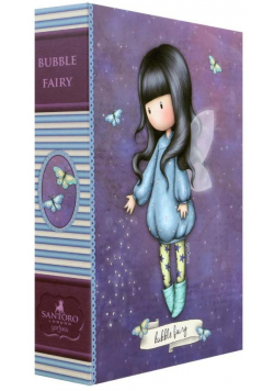 Zestaw: Notes, Długopis, Naklejki - Bubble Fairy