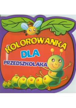 Kolorowanka dla przedszkolaka Gąsienica