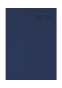 Kalendarz 2020 książkowy A4 Standard granatowy TOP