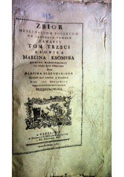 Zbior dzieiopisow polskich, 1767 r.