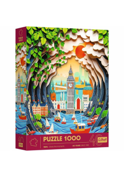 Puzzle 3D 1000 40-lecie Trefl Londyn 40043