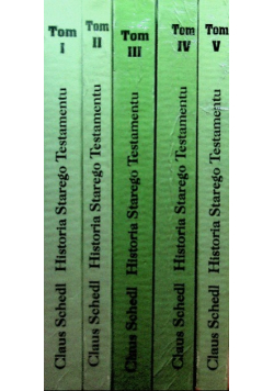 Historia Starego Testamentu Tom 1 do 5