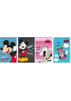 Notes A6/30K z poddrukiem Minnie&Mickey (12szt)