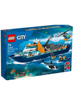 LEGO(R) CITY 60368 (3szt) Łódź badacza Arktyki