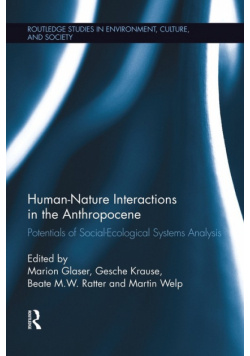 Human-Nature Interactions in the Anthropocene