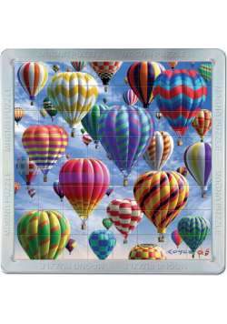 Puzzle 3D Balony, 64 elementy