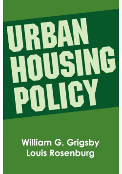 Urban Housing Policy