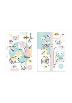 Teczka A4 Story Lis/Sowa HAPPY COLOR