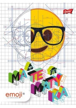 Zeszyt A5/60K kratka Matematyka Emoji (10szt)