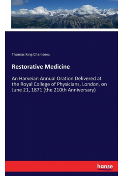 Restorative Medicine