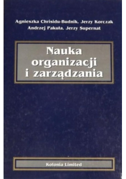 Nauka organizacji i zarządzania