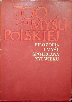 700 lat myśli Polskiej