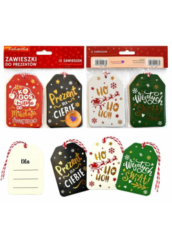 Zawieszki do prezentu ZPR-001 Boże Narodzenie