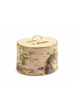 Drewniana podstawka na obrączki 6cm