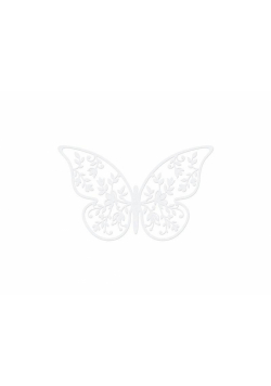 Dekoracje papierowe Motyl 6,5x4cm 10szt