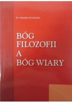 Bóg filozofii a Bóg wiary