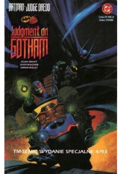 Batman Judge Dredd Sąd na Gotham  Nr 4 / 93