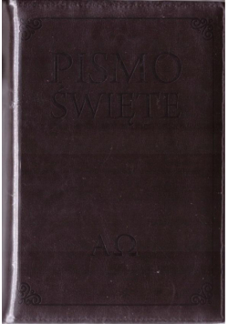 Pismo Święte w etui brązowe