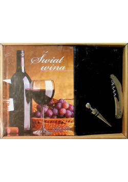 Świat wina  box prezentowy