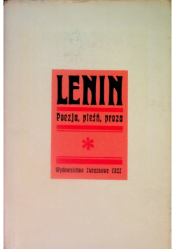 Lenin Poezja, pieśń, proza