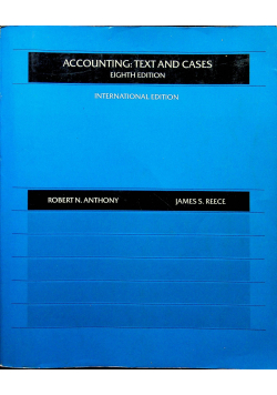 Accounting text and cases