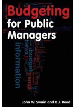 Budgeting for Public Managers