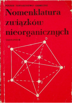 Nomenklatura związków nieorganicznych