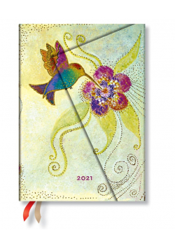 Kalendarz książkowy midi 2021 12M Hummingbird