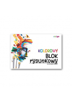 Blok rysunkowy kolorowy A4/20K (10szt) STRIGO