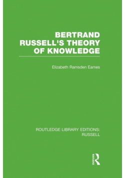 Bertrand Russell's Theory of Knowledge