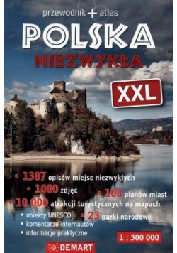 Polska niezwykła XXL przewodnik + atlas