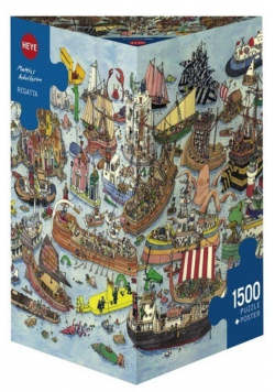 Puzzle 1500 Regaty (Puzzle+plakat)
