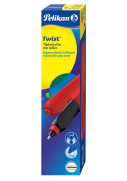 Pióro kulkowe Twist Fiery red