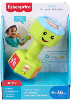 Fisher Price Muzyczny Hantelek Malucha