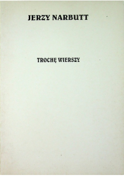 Trochę wierszy